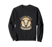 Gráfico Vintage de Canyon Skull Spirit Western Desert Sudadera