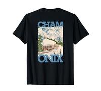 Gráfico Vintage de Chamonix-Mont-Blanc PAPL3506 Camiseta
