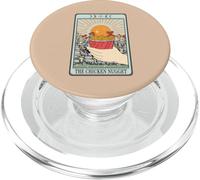 Gráfico Vintage de Comida mística de la Carta del Tarot con Pepitas de Pollo PopSockets PopGrip para MagSafe