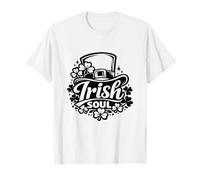 Gráfico Vintage de Irish Soul Lucky Shamrock Camiseta