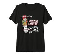 Gráfico Vintage de la Copa Mundial de Fútbol de México 198 Camiseta Premium