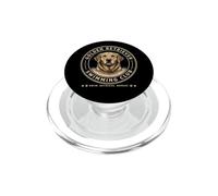 Gráfico Vintage de Perro Golden Retriever Swimming Club PopSockets PopGrip para MagSafe