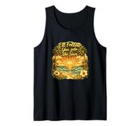 Gráfico Vintage de Puesta de Sol I'Ll Follow You Into The Sun Camiseta sin Mangas