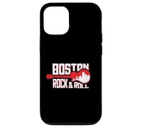 Gráfico Vintage del Horizonte de Boston Dentro de una Guitarra, bajo, Fan del Rock Carcasa para iPhone 12/12 Pro