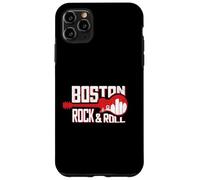 Gráfico Vintage del Horizonte de Boston Dentro de una Guitarra, bajo, Fan del Rock Carcasa para iPhone 11 Pro MAX