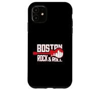 Gráfico Vintage del Horizonte de Boston Dentro de una Guitarra, bajo, Fan del Rock Carcasa para iPhone 11