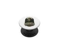 Gráfico Vintage del noroeste del Pacífico de Sasquatch Guardian Peaks PopSockets PopGrip Adhesivo