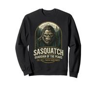Gráfico Vintage del noroeste del Pacífico de Sasquatch Guardian Peaks Sudadera