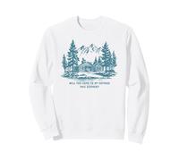 Gráfico Vintage para Hombre de Will You Come To My Cottage Sudadera