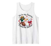 Gráfico «You'Re My One Goose Duck Couple Valentine Love» Camiseta sin Mangas