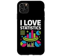 Gráficos coloridos I Love Statistics Carcasa para iPhone 11 Pro Max