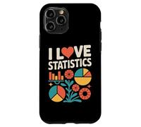 Gráficos de datos coloridos de I Love Statistics Carcasa para iPhone 11 Pro