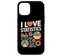 Gráficos de datos coloridos de I Love Statistics Carcasa para iPhone 12/12 Pro