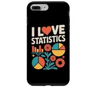 Gráficos de datos coloridos de I Love Statistics Carcasa para iPhone 7 Plus/8 Plus
