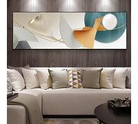 Gráficos de geometría sólida Impresiones de arte de lienzo nórdico Pintura Pósteres e impresiones Cuadros de arte de pared para dormitorio Sala de estar Decoración para el hogar 50x150 cm sin marco