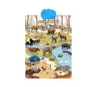 Gráficos De Pared del Alfabeto, Aprendizaje Interactivo, 62.5x43cm, Gráficos De Pared Parlantes, Tablero De Sonido En Inglés Parlante, Diseño Robusto Y Colorido, para Niños, Maestros, Escuela En Casa