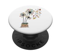 Gráficos Divertidos los Amantes de la Lectura Libros PopSockets PopGrip Adhesivo