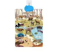 Gráficos Parlantes De Pared, Uso Versátil, Material De Papel, Póster Interactivo Del Alfabeto, Gráficos De Aprendizaje Preescolar, Diseño Atractivo, Para Niñas, Niños, Maestros, Educación En Casa, Jar