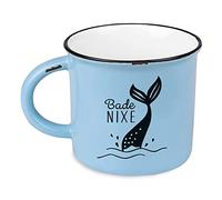 Grafik-Werkstatt Badenixe Taza de café vintage | Taza de cerámica para regalar | Marítimo | 400 ml