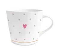 Grafik-Werkstatt Taza de café con 100% oro real | Taza de porcelana | 420 ml | Buenos días