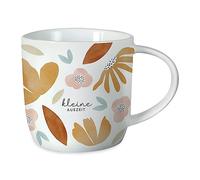 Grafik-Werkstatt Taza de café con texto en alemán (300 ml, porcelana), diseño divertido