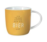 Grafik-Werkstatt Taza de café con texto en alemán BI:ER, 300 ml