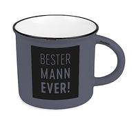Grafik-Werkstatt Taza de café vintage | Taza de cerámica para regalar | 400 ml | Bester Mann Ever!