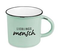 Grafik-Werkstatt Taza de café vintage | Taza de cerámica para regalar | 400 ml | Lieblingsmensch