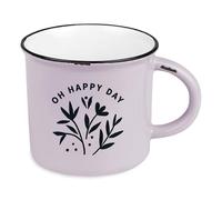 Grafik-Werkstatt Vintage | Taza de cerámica para regalar | Oh happy day