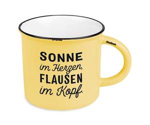 Grafik-Werkstatt Vintage | Taza de cerámica para regalar | sol en el corazón