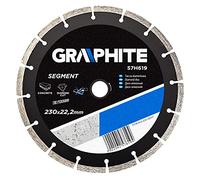 Grafito 57H619 Diamantschijf 230x22x8,0x2,7mm, Segmento, MPA EN13236