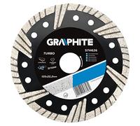 Grafito 57H626 Diamantschijf 125 x 22 x 6,0 x 2,6 mm, Turbo, MPA EN13236