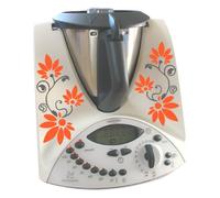 Grafix - Pegatinas para Thermomix Sternzahn ST02 SET2, color naranja