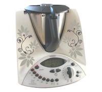 Grafix ST02 SET2 - Pegatina decorativa para Thermomix, color plateado