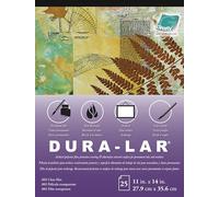 Grafix Ultra 003 Dura-Lar - Lámina Transparente de 11 x 14 Pulgadas, 25 Unidades, Alternativa de Acetato, Superficie Brillante para revestimientos Protectores, Plantillas, separaciones de Colores,