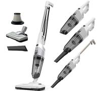 Grafner Aspirador Turbo 2 en 1, tecnología ciclónica, Filtro HEPA, sin Bolsa, Motor ecológico con 600 W y Potencia de succión Extrema de 18 kPa, Cable de 10 Metros, aspiradora de Mano aspiradora de