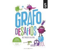 Grafo desafíos - Del trazo a la letra 5 (INFANTIL)
