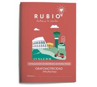 Grafomotricidad - Dificultad baja | RUBIO | Estimulación de destrezas motoras finas: 1 (Estimulación de Destrezas Motoras Finas (Grafomotricidad))