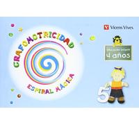 Grafomotricidad. Espiral Mágica. 4 Años (Espiral Magica Material Alumno) - 9788431698683