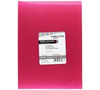 Grafoplás 01471754-Carpeta de fundas Multiline, 30 fundas, tamaño folio, color rosa