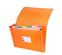 Grafoplás 02963052-Carpeta separadora, tamaño folio, color naranja