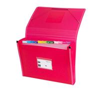 Grafoplás 02963054-Carpeta con fuelle, tamaño folio, color rosa