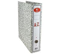 Grafoplás 07179071. Archivador Palanca, 65mm, Tamaño Folio, Gris Jaspeado, Línea Classic, Certificado FSC