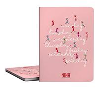 Grafoplas 1332415. Carpeta de 30 Fundas Transparentes, Din A4, Tapas de Polipropileno, Nina and Other Things, Week