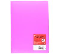 Grafoplas 1441654 - Carpeta de 40 fundas, color Fucsia