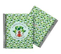 Grafoplás 16512630. Cuaderno A5, Espiral, Tapa Dura Cartón Forrado, Cuadricula 5x5, Certificado FSC, Colección Wise Planet, Mono