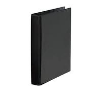 Grafoplás 2500010. Carpeta 2 Anillas 40mm, Mixtas, Tamaño Folio, PVC, Negro