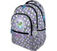 Grafoplás 37502208. Mochila Escolar, Roomy, Colección Wise Planet, Tortuga, Compartimento Especial Portátil, Adaptable a Carrito, 33x46x22,5cm