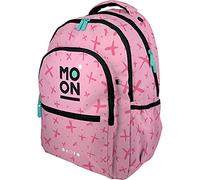 Grafoplás 37503053. Mochila Escolar, Rosa, Roomy Colección Moon, 33x46x22,5cm