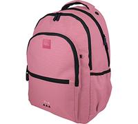 Grafoplás 37503253. Mochila Escolar, Kuru, Rosa, 33x46x22,5cm, Adaptable a Carrito